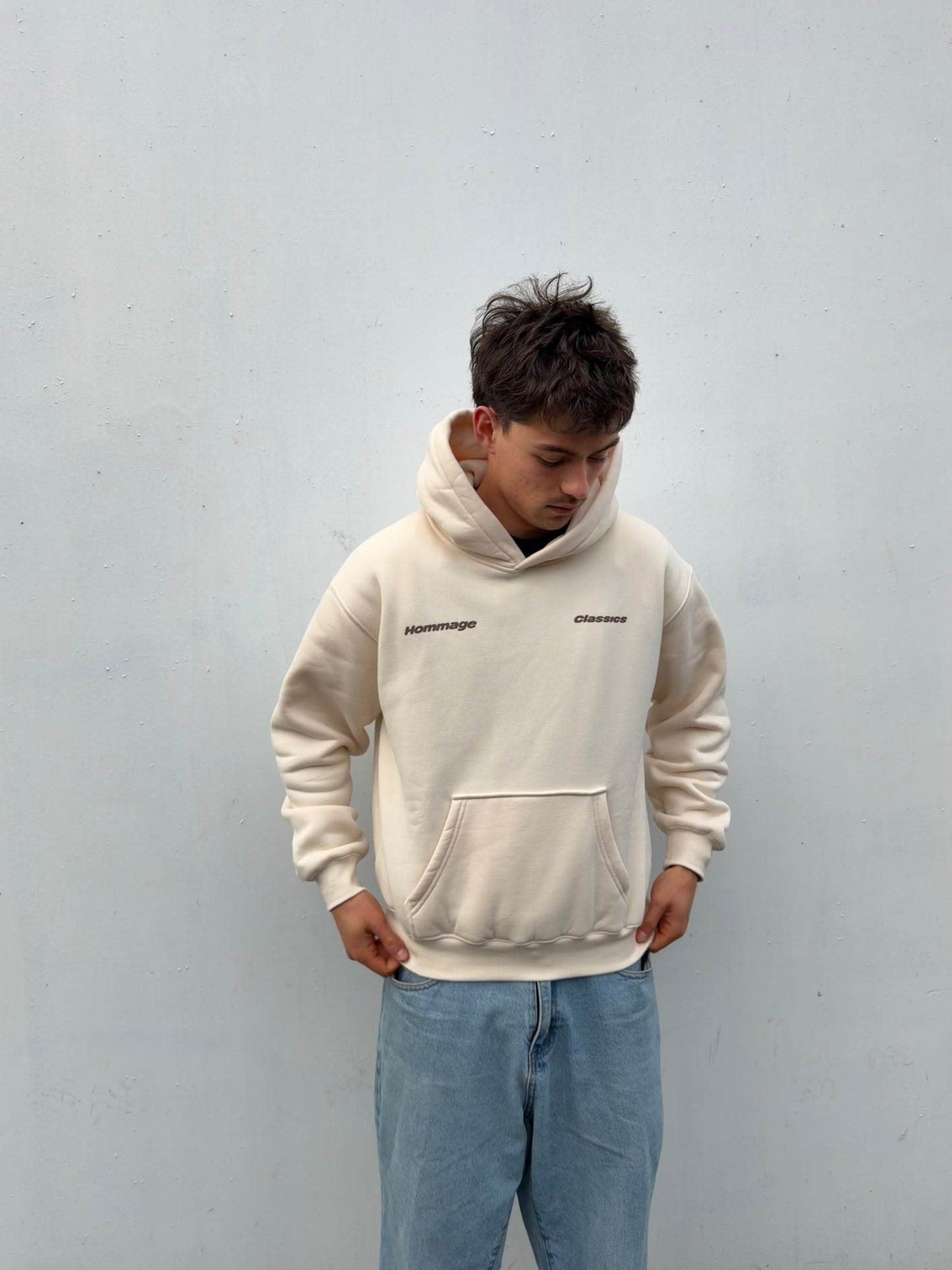 Classics hoodie Vanilla
