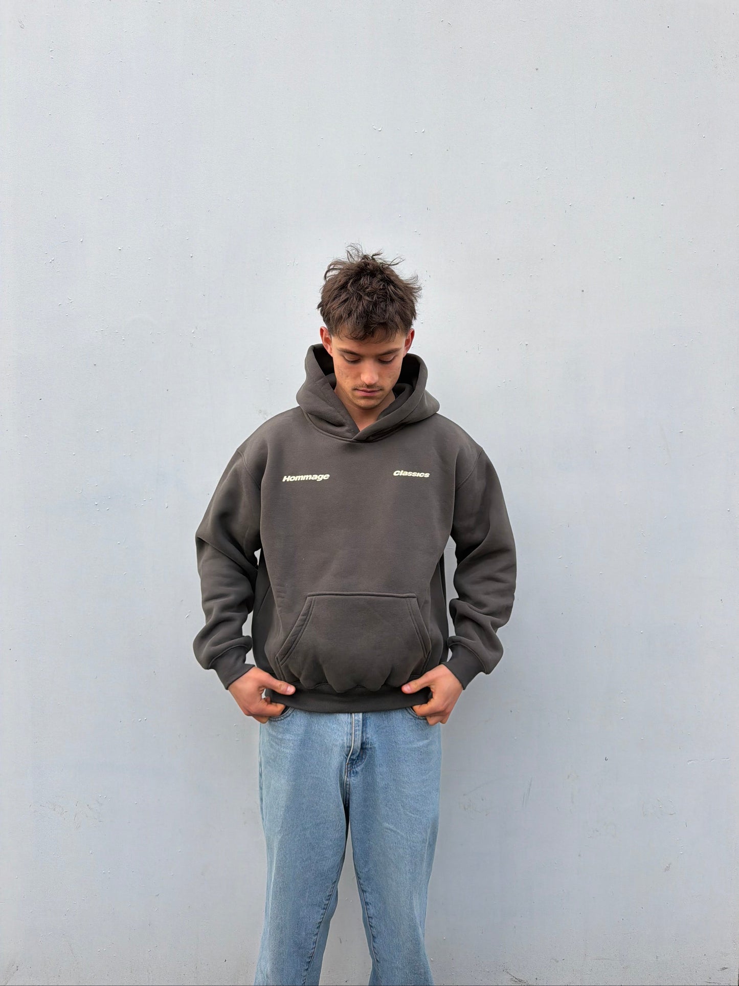 Classics hoodie Smoke